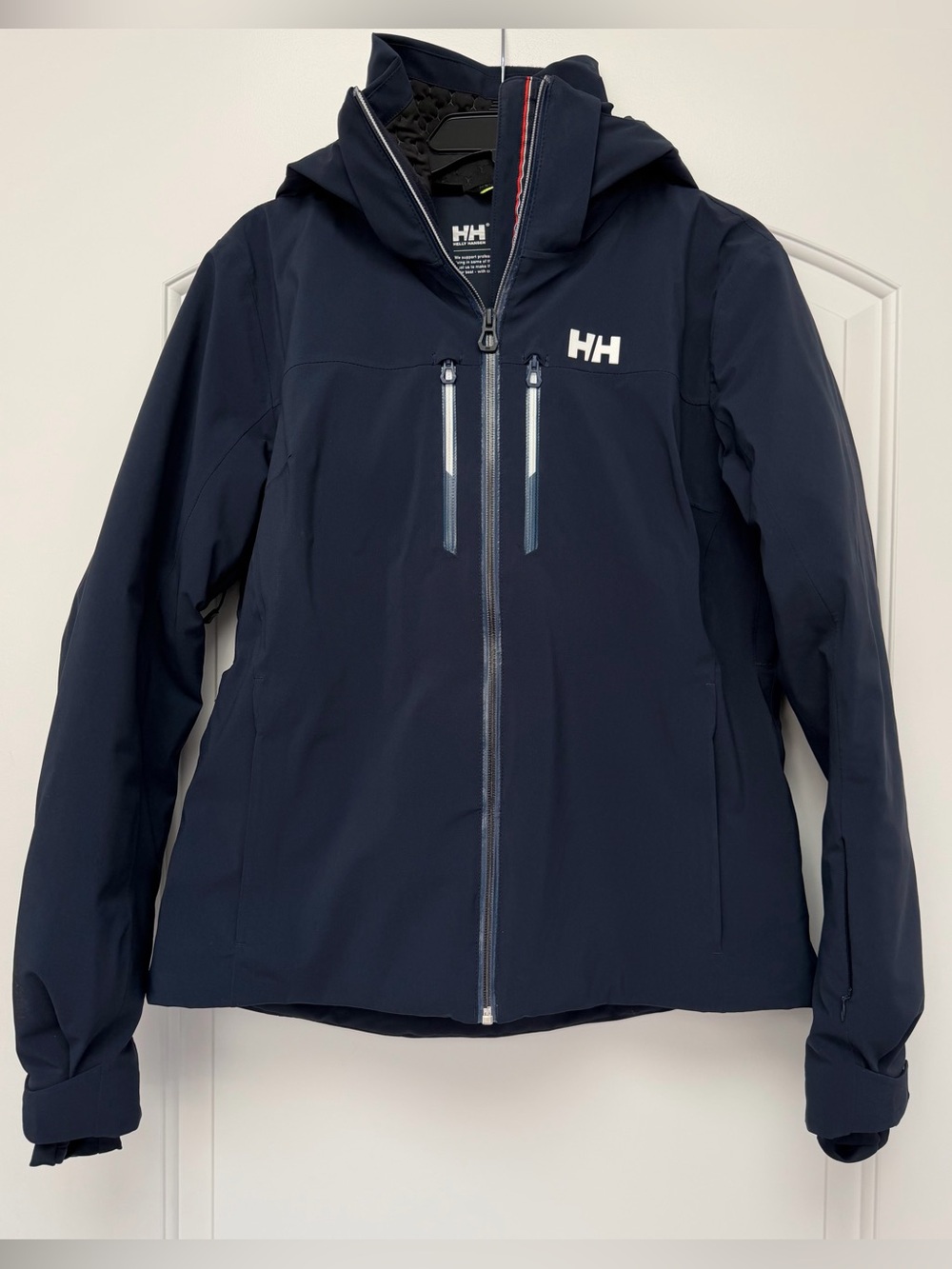Helly Hansen Women’s Alphelia LIFALOFT Ski Jacket in Navy Size Large EUC